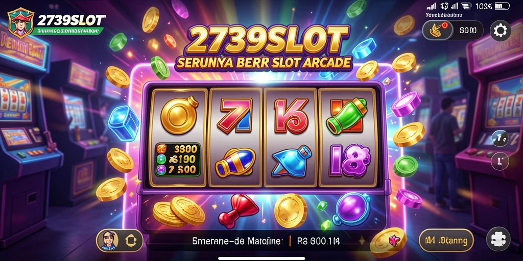 Tampilan gameplay Arcade yang seru dan mengasyikkan di 2739SLOT.