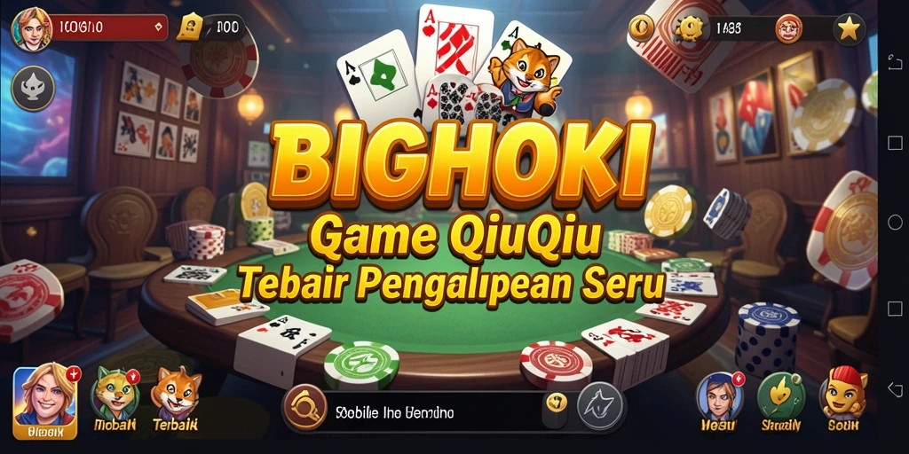 Tampilan gameplay seru dari BIGHOKI yang menggugah semangat permainan.