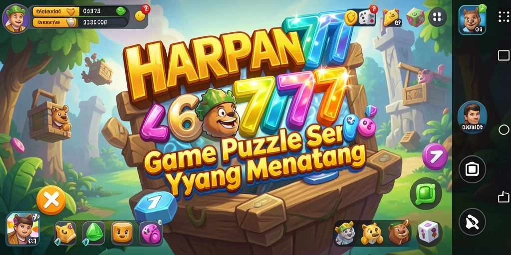 Screenshot gameplay HARAPAN777 menampilkan tantangan Puzzle yang menarik.