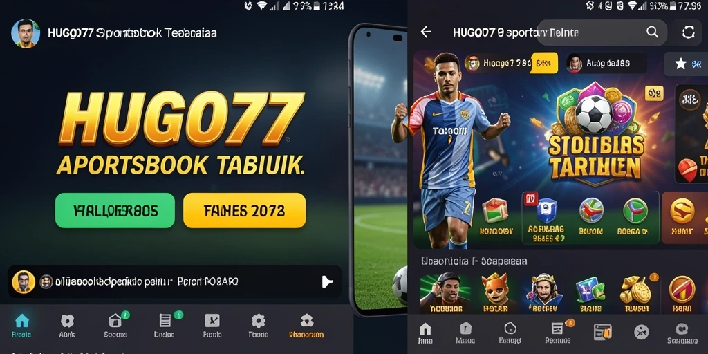 Tampilan gameplay HUGO77 yang menarik dengan berbagai pilihan taruhan.