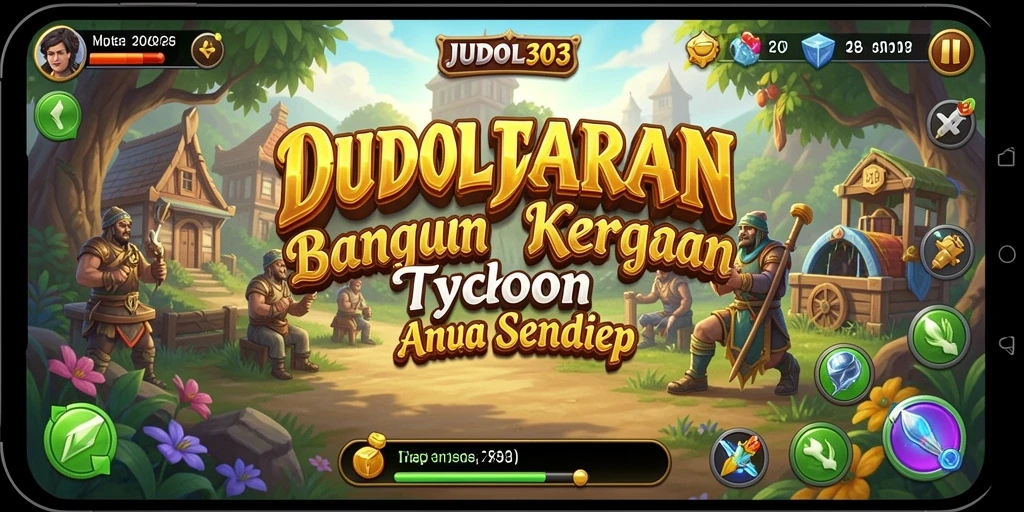 Screenshot gameplay <strong>JUDOL303</strong> yang menarik saat membangun bisnis.