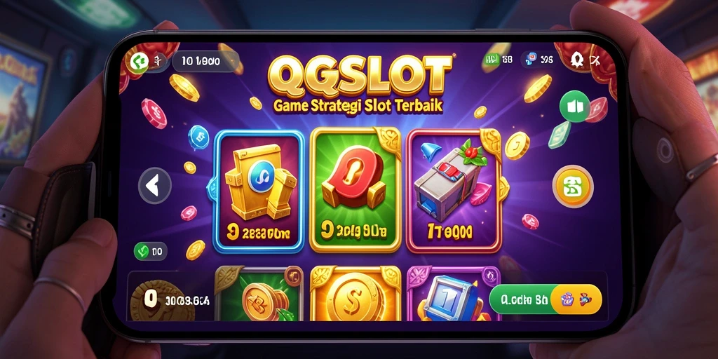 Tampilan gameplay seru di QQSLOT dengan berbagai slot menarik.